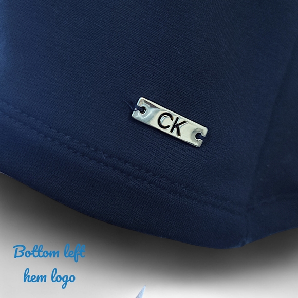 Calvin Klein Casual Midi Dress Womens Size Large/ Black - Picture 7 of 9